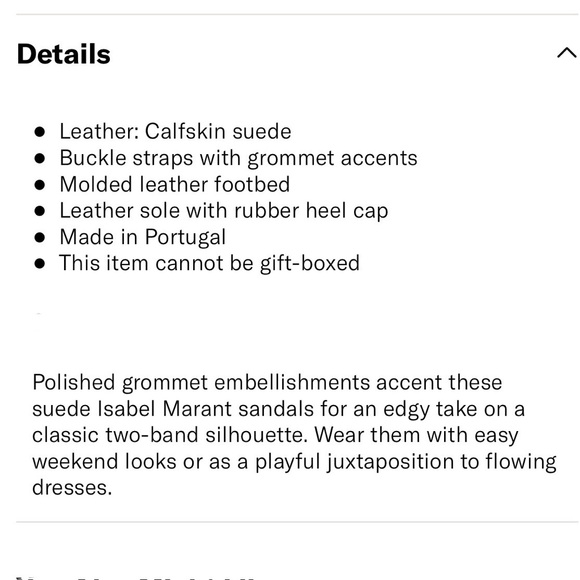 Isabel Marant Lennyo Sandals - Picture 8 of 9